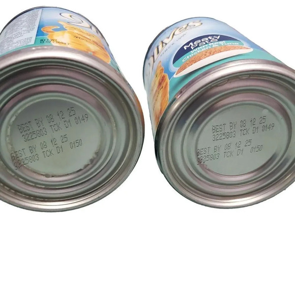 9 Lives Meaty Pate Real Chicken &Tuna Cat Food LOT 2 Cans - Picture 4 of 4